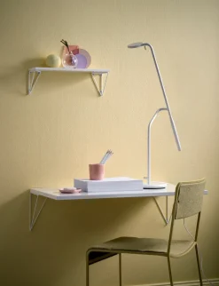 Maze 2 Soportes para balda Pythagoras, Blanco Hot