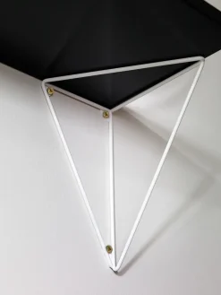 Maze 2 Soportes para balda Pythagoras, Blanco Hot