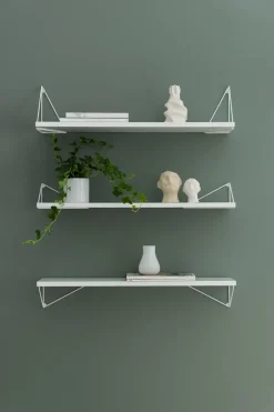 Maze 2 Soportes para balda Pythagoras, Blanco Hot