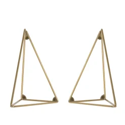 Maze Estantes Y Estanterías De Pared|Estantes Y Estanterías De Pared<2 Soportes para balda Pythagoras, latón Color dorado