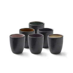 Bitz 6 Tazas espresso , Negro Discount