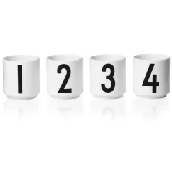 Design Letters Tazas De Ponche Navideño|Tazas De Espresso<4 Tazas espresso , White NegroBlanco