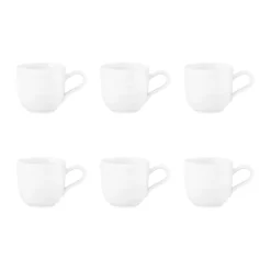Seltmann Weiden Tazas De Ponche Navideño|Tazas De Espresso<6 Tazas espresso Terra 9 cl, Blanco