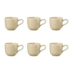 Seltmann Weiden Tazas De Ponche Navideño|Tazas De Espresso<6 Tazas espresso Terra 9 cl, Sand Beige