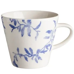 Scandi Living 4 Tazas Havspil 30 cl, azul-blanco AzulBlanco Best