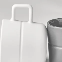 NJRD 2 Tazas Lines 30 cl, Blanco Best