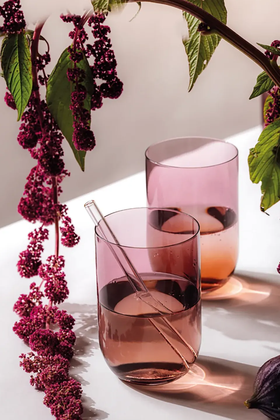 Villeroy & Boch 2 Vaso altos Like 38,5 cl, Grape Púrpura New
