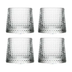 La Rochère 4 Vaso de whisky Blossom 16 cl, Transparente Clearance