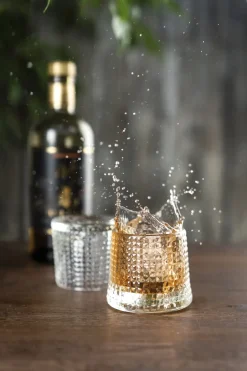 La Rochère 4 Vaso de whisky Blossom 16 cl, Transparente Clearance