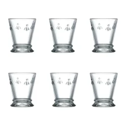 La Rochère 6 Vasos Abeille 26 cl, Transparente Sale