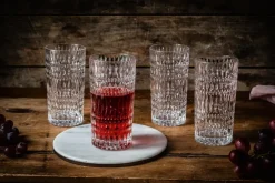 Nachtmann 4 Vasos alargados Ethno 43,4 cl, Transparente Discount