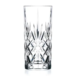 Lyngby Glas 6 Vasos alargados Melodia 36 cl, Cristal Transparente Hot