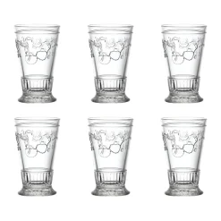 La Rochère Copas Y Vasos Para Bebidas<6 Vasos alargados Versailles 33 cl, Transparente