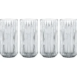 Nachtmann 4 Vasos altos Jules, Transparente