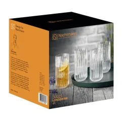 Nachtmann 4 Vasos altos Jules, Transparente