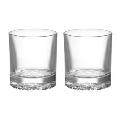 Orrefors Vasos De Whisky Y Coñac<2 Vasos Carat double old fashioned 28 cl, Transparente