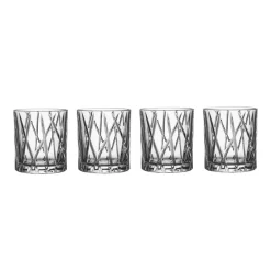 Orrefors 4 Vasos City Old Fashioned, 24,5 cl Transparente Hot
