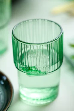 Bitz 4 Vasos de café Kusintha caféglas 38 cl, Green Verde Clearance