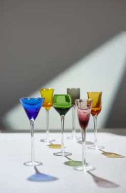 Lyngby Glas 6 Vasos de chupito 2,5-5 cl, Mix Multi Outlet