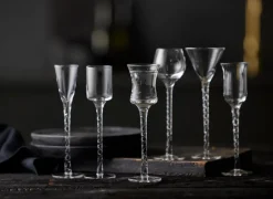 Lyngby Glas 6 Vasos de chupito Rom 2,5-5 cl, Transparente Outlet