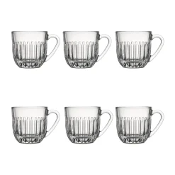 La Rochère 6 Vasos de espresso Ouessant 9 cl, Transparente Outlet