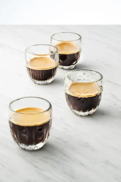 La Rochère Tazas De Ponche Navideño|Tazas De Espresso<4 Vasos de espressoTroquet 10 cl, Transparente
