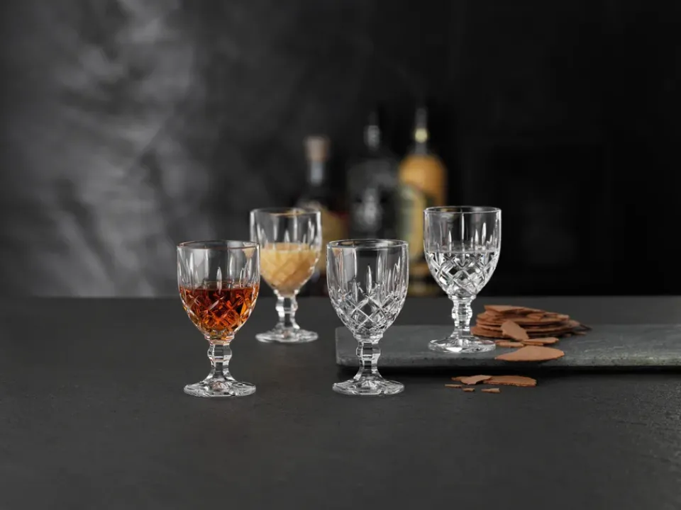 Nachtmann Vasos De Chupito<4 Vasos de licor Noblesse 5,7 cl, Transparente