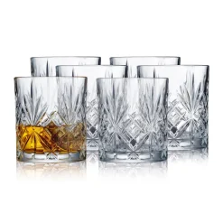 Lyngby Glas Vasos De Whisky Y Coñac<6 Vasos de whisky Melodia 31 cl, Cristal Transparente