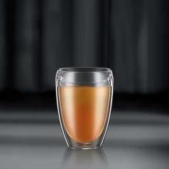 Bodum Tazas De Plástico<2 Vasos doble pared Pavina Outdoor, 35 cl Transparente