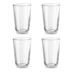 Eva Solo 4 Vasos Facet 43 cl, Transparente Hot