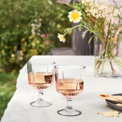Rosendahl Vasos De Plástico<2 Vasos Grand Cru outdoor 26 cl, Transparente