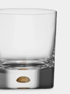 Orrefors Vasos De Whisky Y Coñac<2 Vasos Intermezzo old fashioned 25 cl, Oro Color dorado