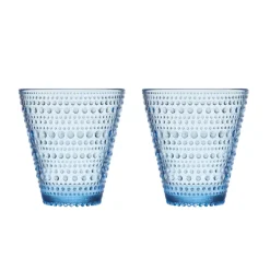 Iittala 2 vasos Kastehelmi 30cl, aqua Azul Sale