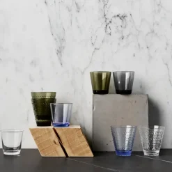 Iittala 2 vasos Kastehelmi 30cl, aqua Azul Sale