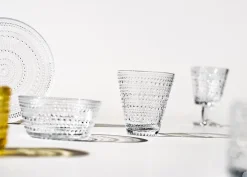 Iittala Vasos De Agua<2 vasos Kastehelmi 30cl, Transparente