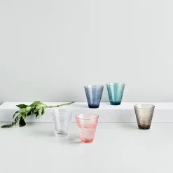 Iittala Vasos De Agua<2 vasos Kastehelmi 30cl, Transparente