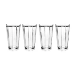 Serax 4 Vasos largos Surface 45 cl, Transparente Outlet