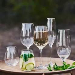 Scandi Living 4 Vasos para agua Karlevi, 33 cl Transparente Hot