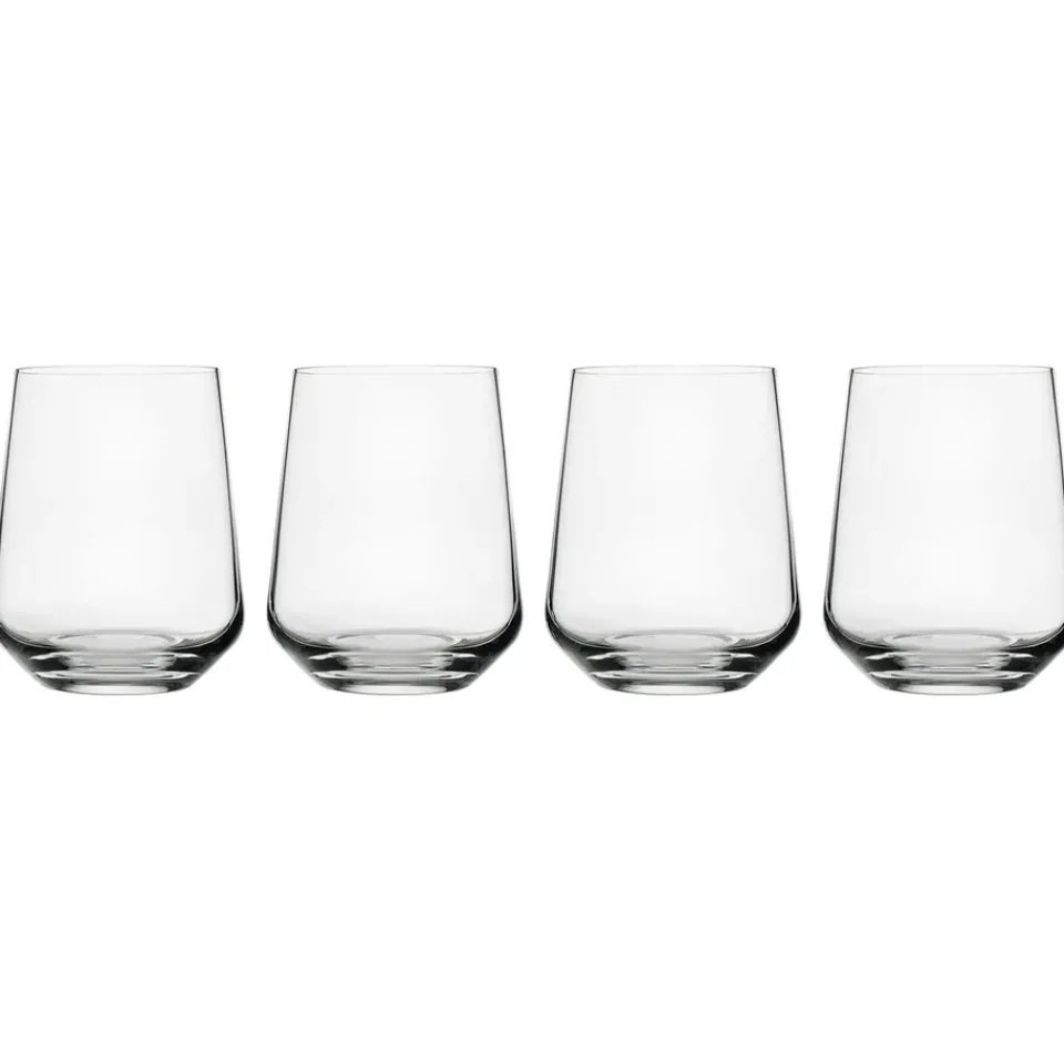 Iittala Vasos De Agua<4 Vasos para beber Essence 35 cl, Transparente