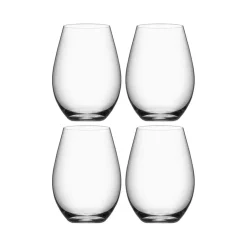 Orrefors Vasos De Agua<4 vasos para beber More, 44 cl Transparente