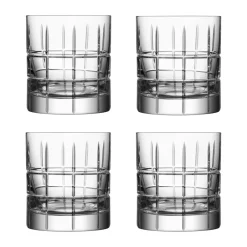 Orrefors 4 Vasos Street Old Fashioned 27 cl, Transparente Clearance