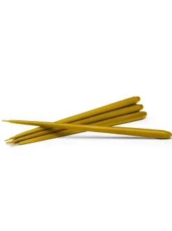 STOFF 6 Velas cónicas de ester & erik, Mustard Amarillo Discount