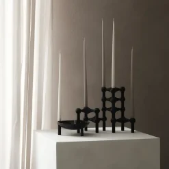 STOFF Velas<6 Velas cónicas de ester & erik, Warm grey Gris
