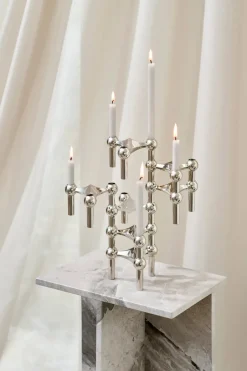 STOFF 12 velas Nagel, Linen grey Gris Sale