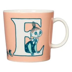 Moomin Arabia Tazas De Los Mumin<ABC Taza Moomin 40 cl, E Rosa