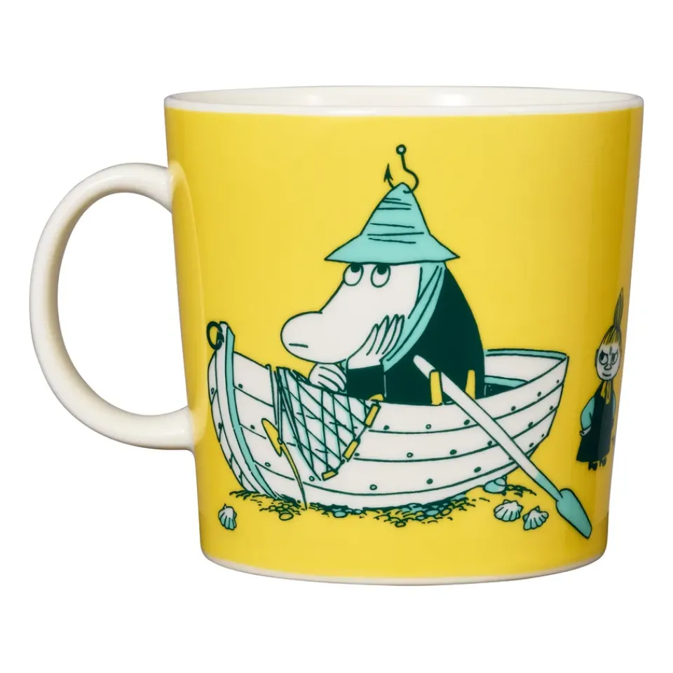 Moomin Arabia ABC Taza Moomin 40 cl, O Amarillo