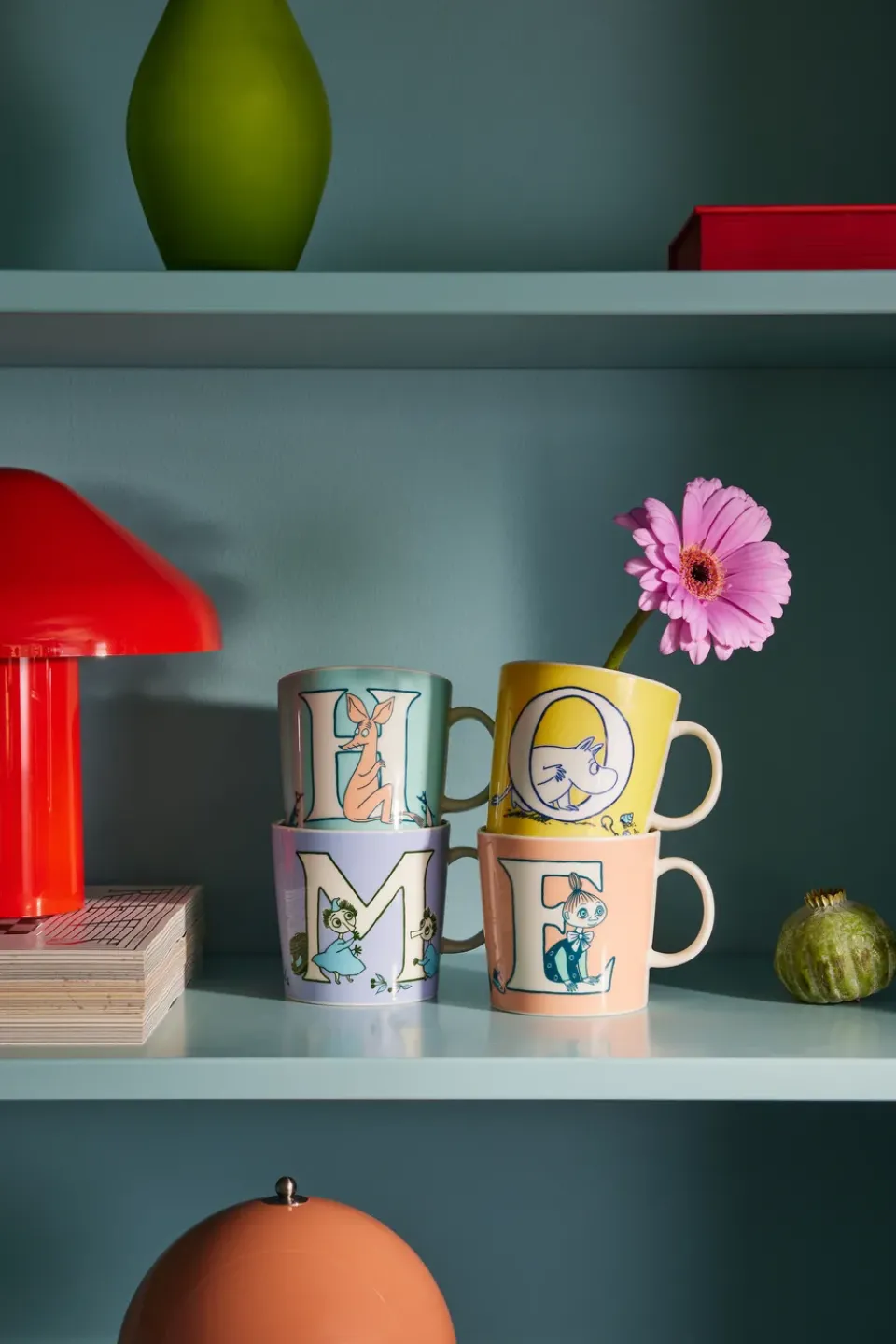 Moomin Arabia ABC Taza Moomin 40 cl, O Amarillo