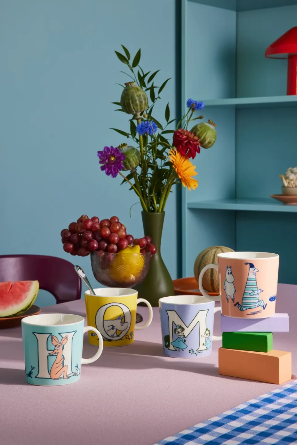 Moomin Arabia ABC Taza Moomin 40 cl, O Amarillo