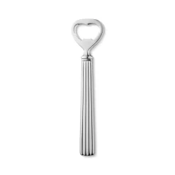 Georg Jensen Abrebotellas Bernadotte, acero inoxidable Plateado Clearance