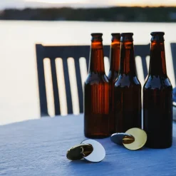 KLONG Abrebotellas<Abrebotellas Otto, latón Plateado